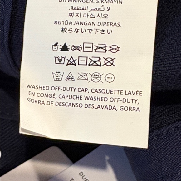 ALO Yoga Washed Off-Duty Cap in Vintage Navy NWT - Picture 6 of 8